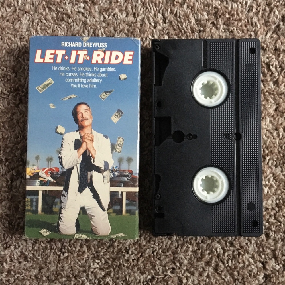 📼 Let It Ride VHS - Picture 3 of 4